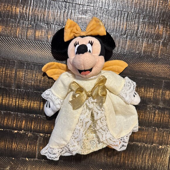 RETIRED Vintage Disney Minnie Mouse ANGEL PLUSH - Picture 5 of 5